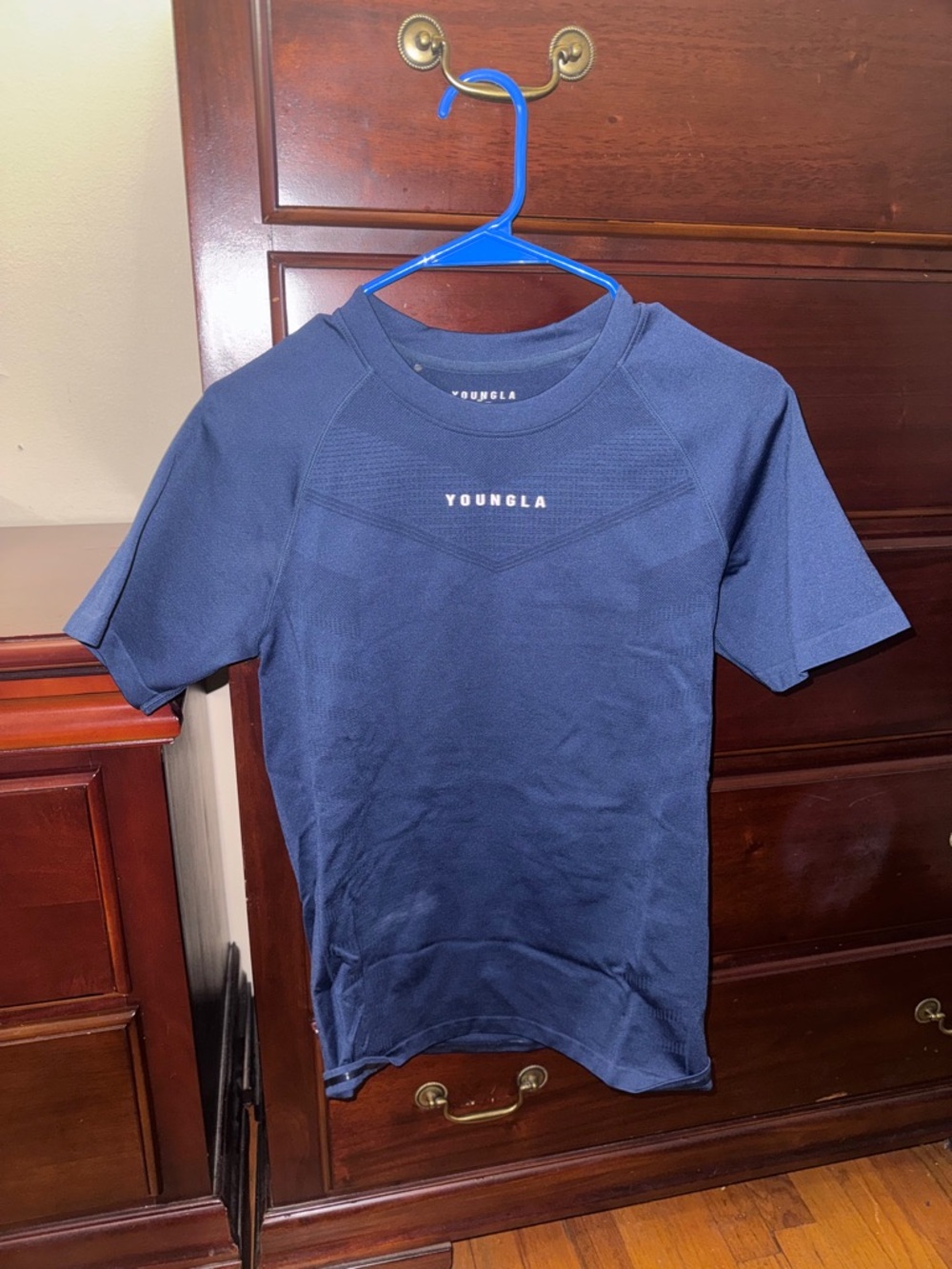 YoungLA Navy Performance Tee
